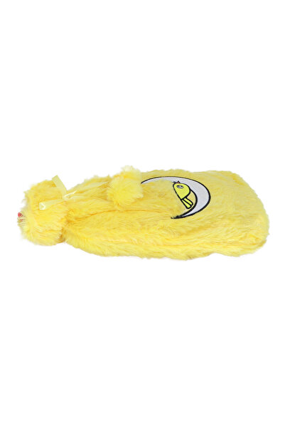 Biggdesign Biggdesign Yellow Bird Hot Water Bottle with Soft Plush Cover 68 OZ
