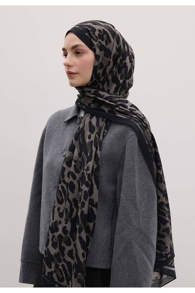 Fresh Mink Shawl - Leopard Pattern