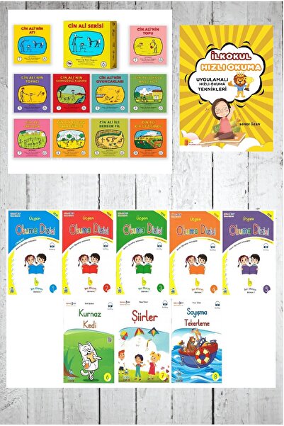 Cin Ali Yayınları Cin Ali +Hızlı Okuma+ ANETİL - Okuma Dizisi