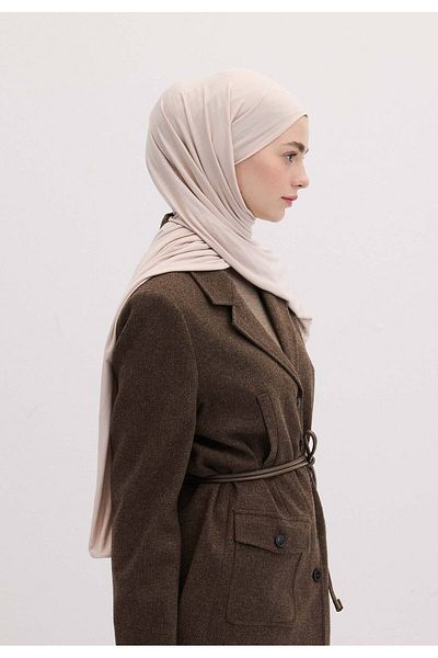 Fresh Powder Bamboo Combed Shawl