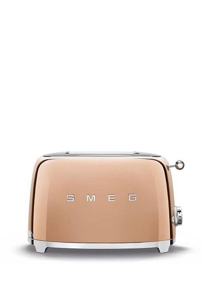 SMEG Toaster Rose Gold Tsf01Rgeu