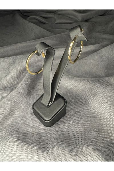 Sharley Gold Color Small Size Hoop Earrings