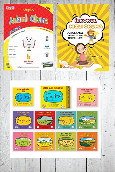 Cay Cin Ali Yayınları Cin Ali +Hızlı Okuma+ Anlamlı Okuma