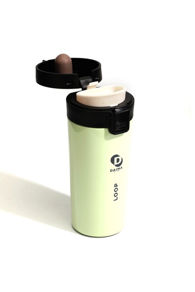 Daima ترمس زجاجي حلقي 380 مل