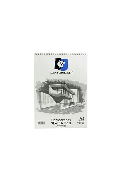 Alex Schoeller Alex Sketch Block A4 30 Yp - Spiral Alx-864