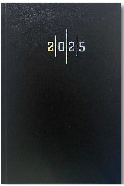 Liz Економічний блокнот 14X20 з тканинною обкладинкою, лінійований, 2025, синій
