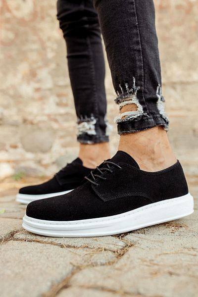 Chekich CH003 RST - Black Men's Verniciata Classica Shoes