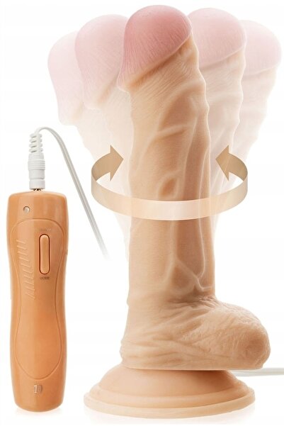 Erolife 20 Cm Eğimli 10 Titreşim Fonksiyonlu Realistik Vibratör