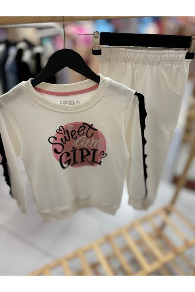 TİJK طقم بدلة رياضية للفتيات من Sweet Girl