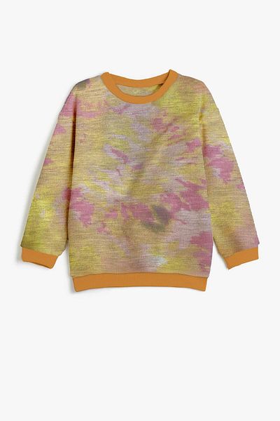 LUESS Girl's Colorful Oversize Sweatshirt