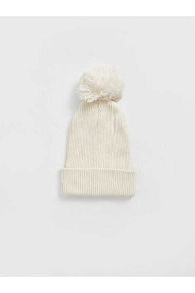 LC Waikiki Baby Girl Beret with Pompom