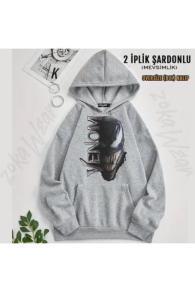 ZOKAWEAR Cabin Thirteen Camp - Half Blood 2 Printed Hooded Sweatshirt (2 Thread)