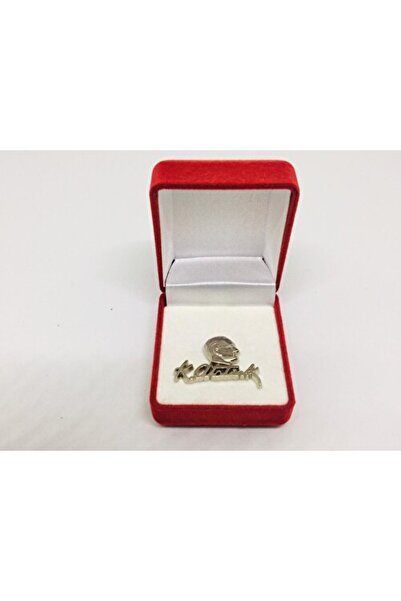 Ö ÖZMERT ASKERİ MALZEME Atatürk Ve Imzalı Yaka Rozeti