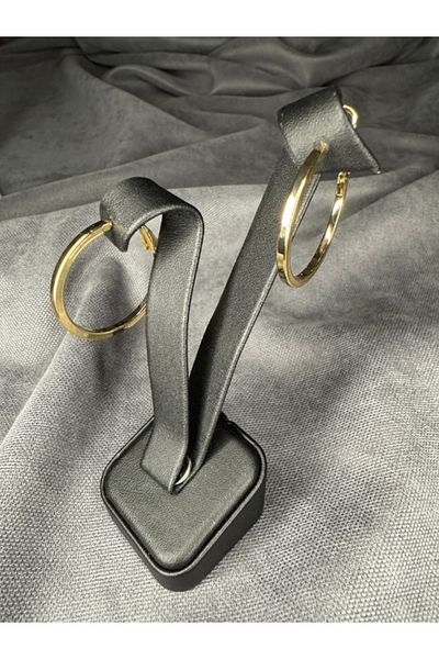 Sharley Gold Color Small Size Hoop Earrings