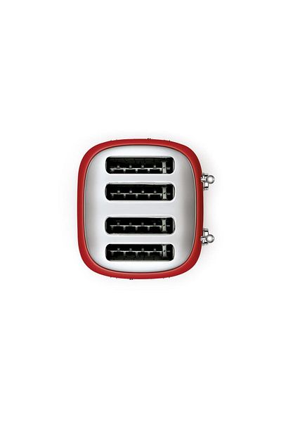 SMEG Red 4x1 Toaster Tsf03rdeu