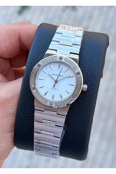 Michael Fellini Women's Wristwatch - Waterproof Steel Case and Cord