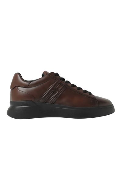 HOGAN H580 Leather Men's Casual Shoes - Hxm5800Dv42Qtu S013