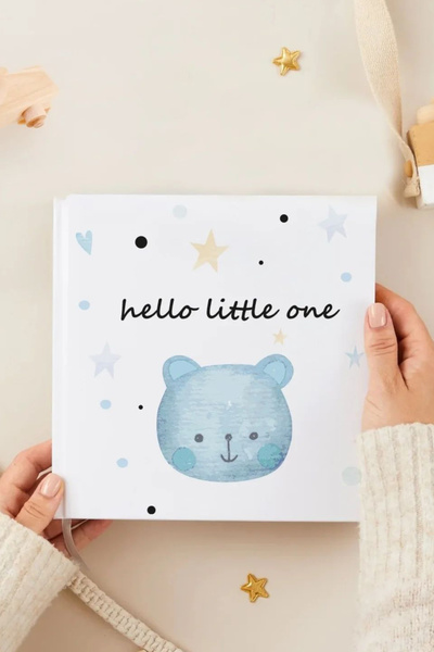 Pera Wedding دفتر ذكريات الطفل 21 سم × 21 سم 50 ورقة