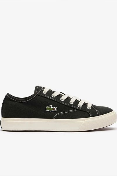 Lacoste Men's Black Sneakers - Backcourt Model
