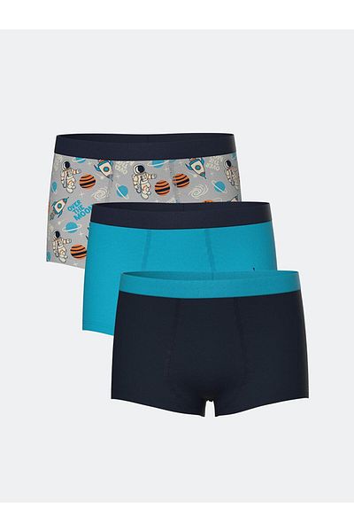 LC Waikiki Комплект боксерки от 3 части за момчета - с щампа