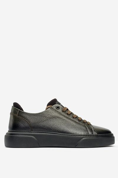 Hammer Jack Ανδρικά παπούτσια Comfort Casual - Χοντρή σόλα, γνήσιο δέρμα HJ 8312M KHAKI
