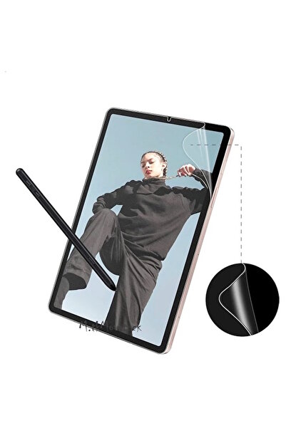 m.tk moveteck Lenovo Tab M11 Tb330fu 11" inç  Ekran Koruyucu Şeffaf Cam Nano Esnek Kırılmaz Ekran Camı ZADA0210TR