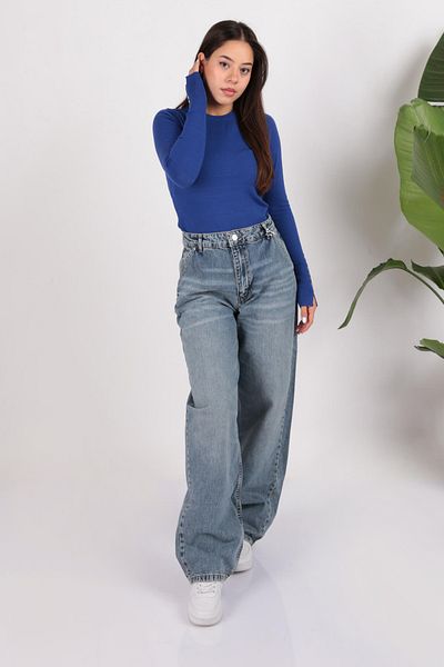 LACARINO 7587 Skater Fit Pantaloni Jean pentru damă