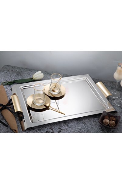 Tiamo Maya Tea Tray Gold