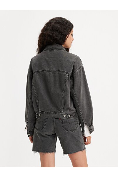 Levi's Dámská černá džínová bunda 90s Trucker Be Kind Rewind A1743-0000