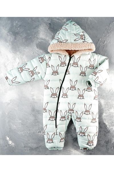 TRENDİMİZBİR Baby Girl Hooded Cosmonaut Jumpsuit