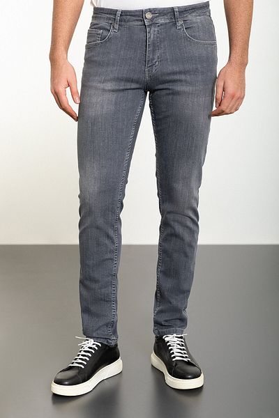 Mcr Straight Super Slim Fit Men's Jeans Gray - 33003.24Y