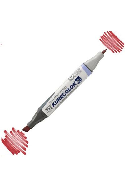 Zig Kurecolor Kc3000 Twin S Marker Pen 285 Blood Red