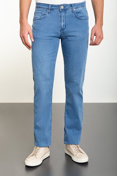Mcr Straight Slim Fit Men's Jeans Light Blue - 33001.24Y