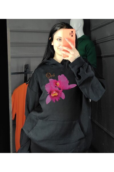 MAYDAY CULTURE سويت شيرت أسود من Opeth - خفيف الوزن، فضفاض، هودي بثلاثة خيوط ...