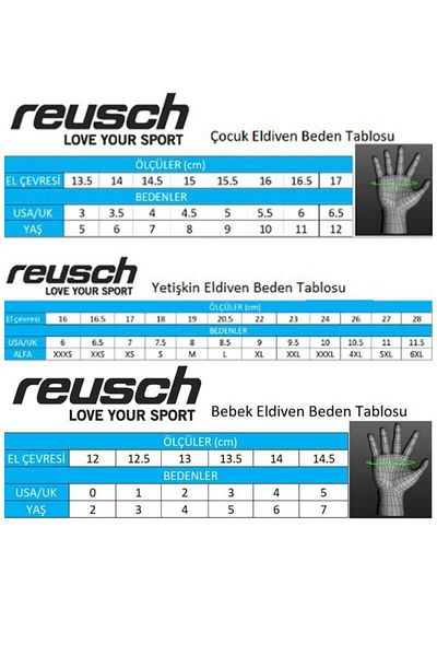 Reusch Alan Kids Ski Gloves Navy Blue