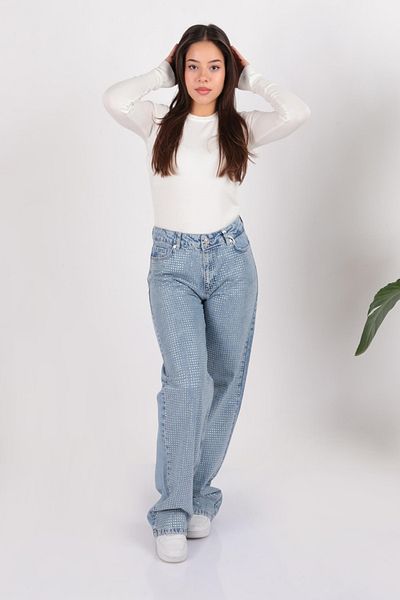 LACARINO 7612 Pantaloni de jeans pentru femei Relax Fit