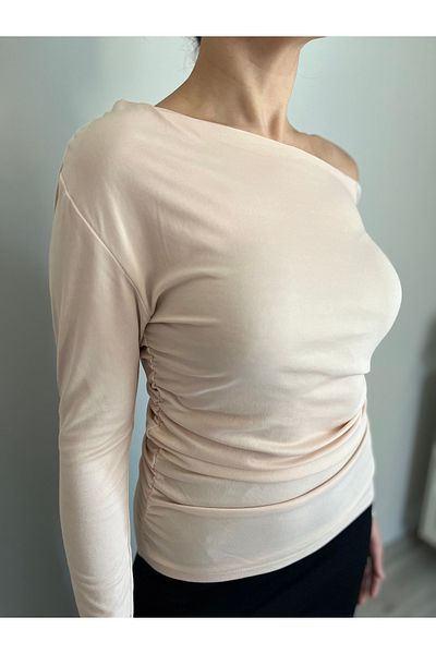VOL Boat Neck Blouse