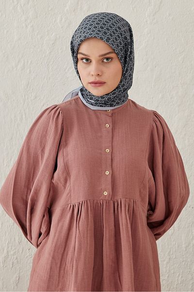 Modakaşmir Circular Mk Cotton Scarf