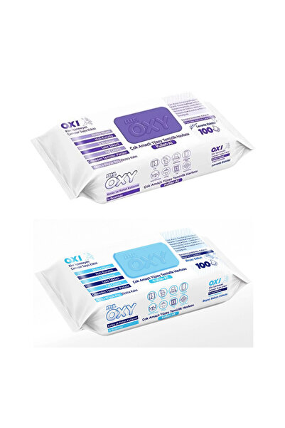 Oxy Mr. Oxy Çok Amaçlı Yüzey Temizlik Havlusu 100'lü - Beyaz Sabun & Lavanta ...