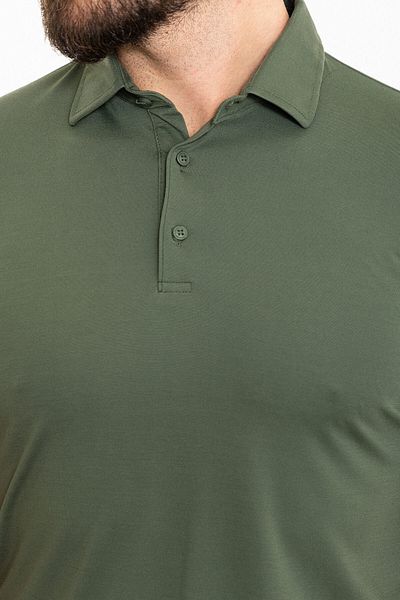 Mcr Plain Slim Fit Polo Neck Men's T-Shirt Khaki - 36827.24Y