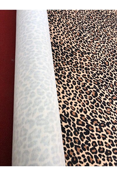 Enesar Home Leopar Desen Dijital Baskı Döşemelik Kumaş