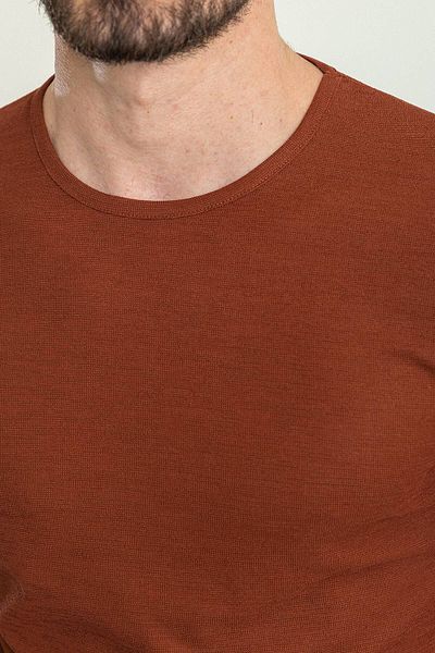 Mcr Plain Slim Fit Crew Neck Men's T-Shirt Tile - 36792.23Y