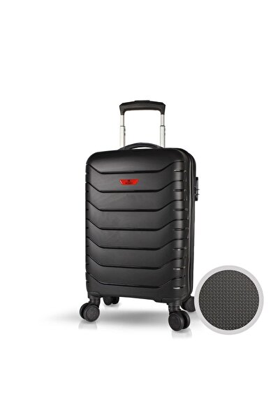 My Valice Solid PP Polipropilen Kırılmaz Küçük Kabin Boy Siyah Valiz