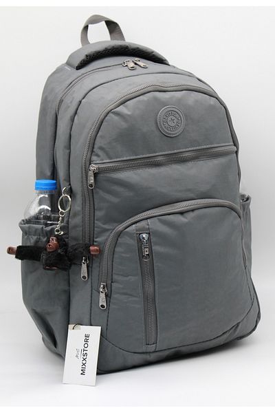 Bevitton Αδιάβροχο ύφασμα Unisex Μεγάλο Μέγεθος Γκρι Σχολικό Σακίδιο και Τσάντα Ταξιδιού / 1700