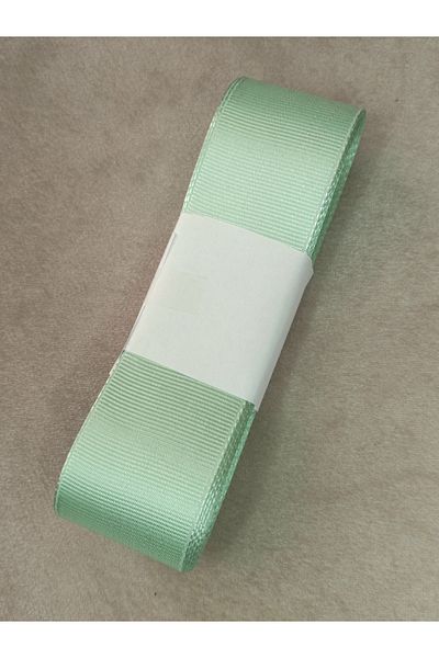 yörük tuhafiye Mint Green - 4 cm 10 Meter Grosgrain Ribbon