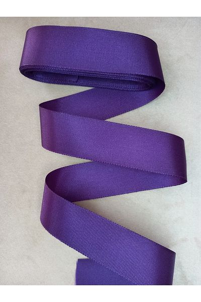 yörük tuhafiye 10 Meters Purple Grosgrain Ribbon - 4 cm One Ball