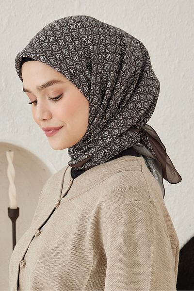 Modakaşmir Circular Mk Cotton Scarf
