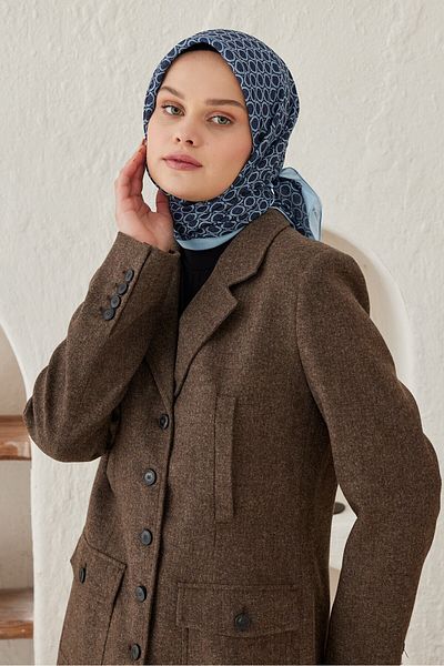Modakaşmir Circular Mk Cotton Scarf