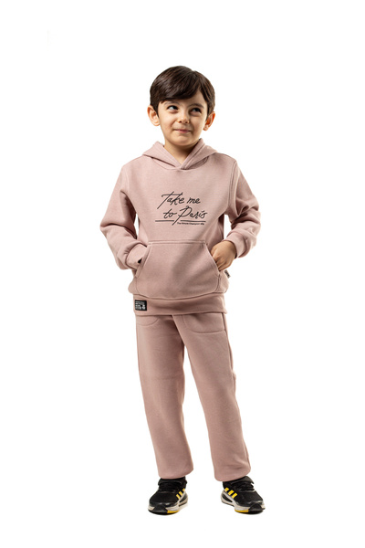 mhk burç bebe cu glugă Set pentru băieți cu 3 fire