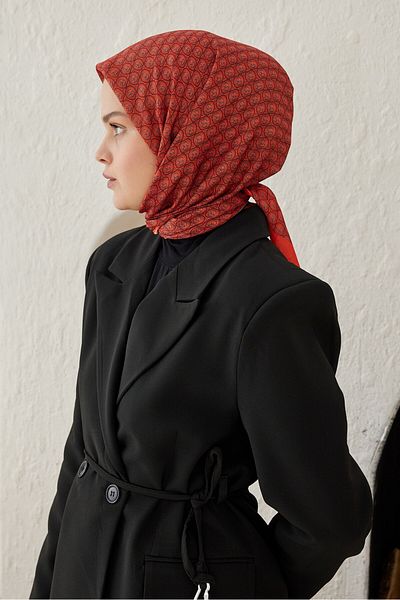 Modakaşmir Circular Mk Cotton Scarf